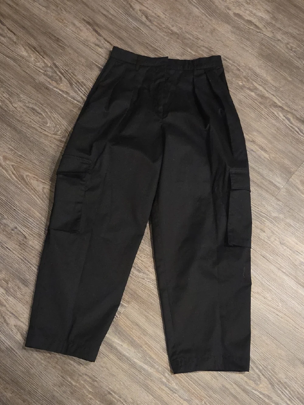 H&M Black Wide Leg Pants - Picture 1 of 3